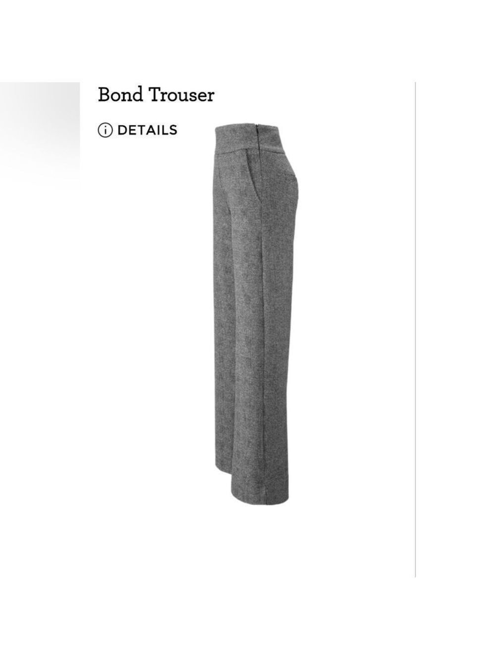 Cabi Bond Trousers # 3740 with Wide Waistband - Picture 2 of 6